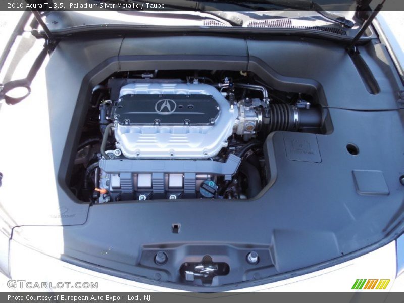 Palladium Silver Metallic / Taupe 2010 Acura TL 3.5