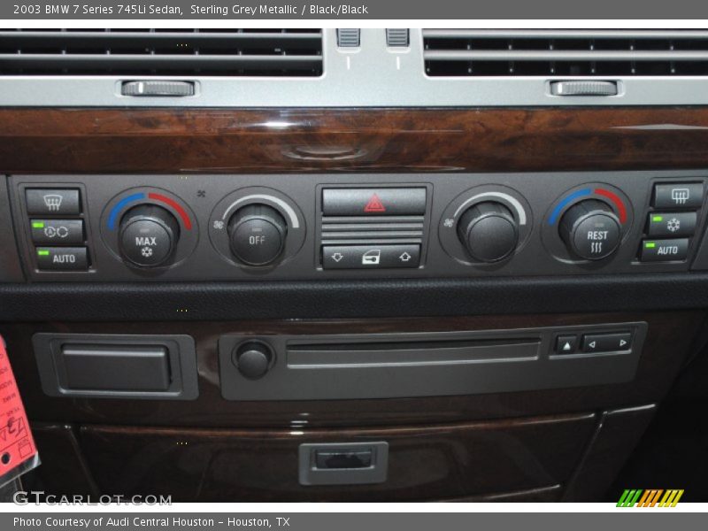 Sterling Grey Metallic / Black/Black 2003 BMW 7 Series 745Li Sedan