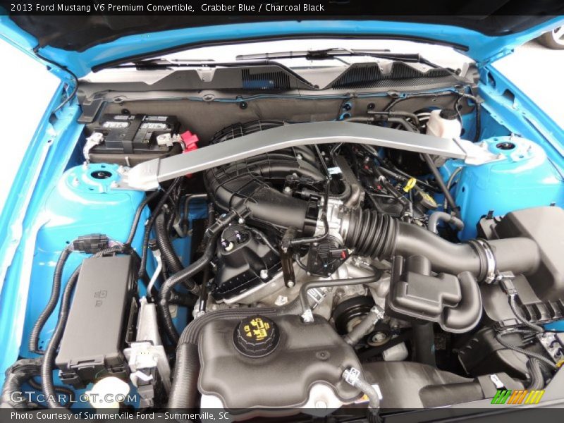  2013 Mustang V6 Premium Convertible Engine - 3.7 Liter DOHC 24-Valve Ti-VCT V6