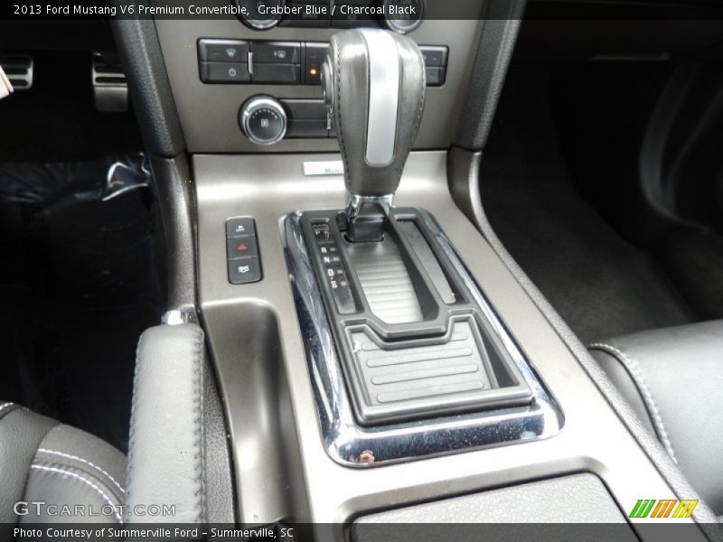  2013 Mustang V6 Premium Convertible 6 Speed SelectShift Automatic Shifter