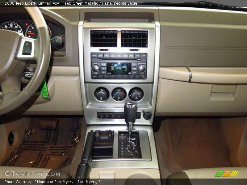 Jeep Green Metallic / Pastel Pebble Beige 2008 Jeep Liberty Limited 4x4