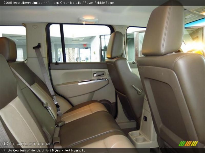 Jeep Green Metallic / Pastel Pebble Beige 2008 Jeep Liberty Limited 4x4