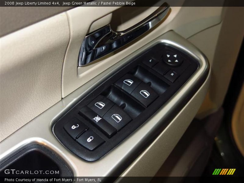 Jeep Green Metallic / Pastel Pebble Beige 2008 Jeep Liberty Limited 4x4