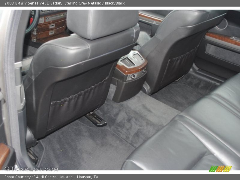 Sterling Grey Metallic / Black/Black 2003 BMW 7 Series 745Li Sedan