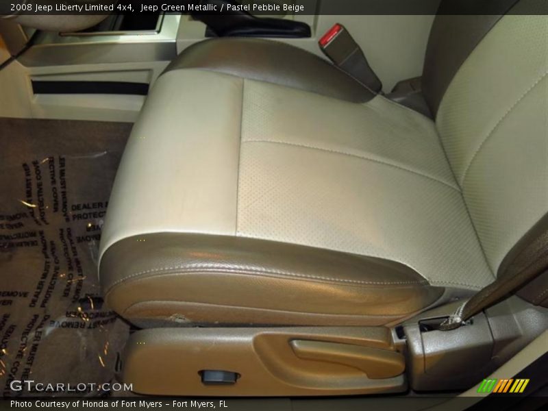 Jeep Green Metallic / Pastel Pebble Beige 2008 Jeep Liberty Limited 4x4