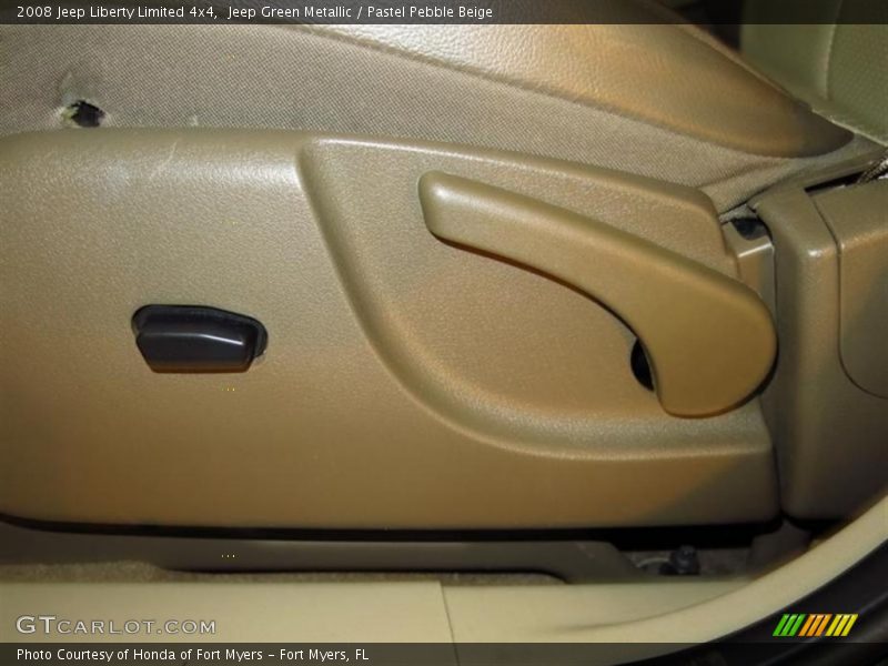 Jeep Green Metallic / Pastel Pebble Beige 2008 Jeep Liberty Limited 4x4