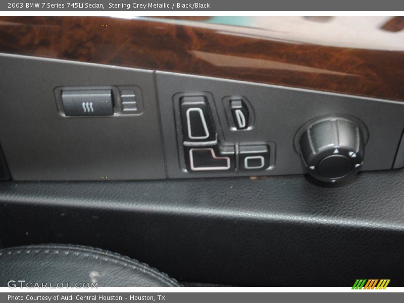 Sterling Grey Metallic / Black/Black 2003 BMW 7 Series 745Li Sedan