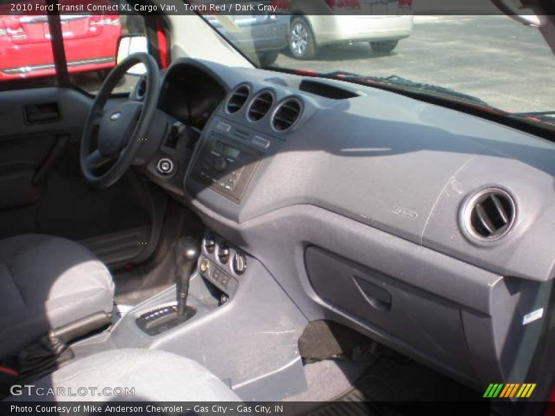 Torch Red / Dark Gray 2010 Ford Transit Connect XL Cargo Van