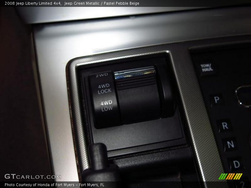 Jeep Green Metallic / Pastel Pebble Beige 2008 Jeep Liberty Limited 4x4