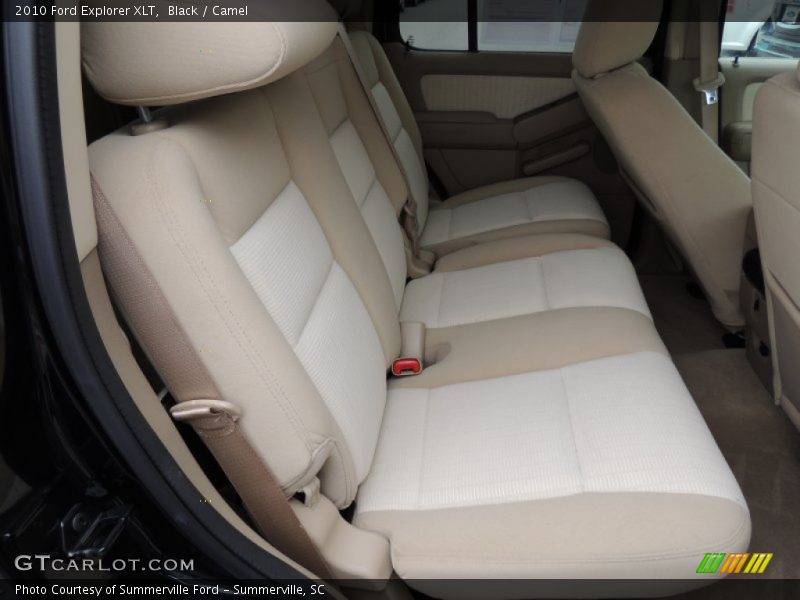 Rear Seat of 2010 Explorer XLT