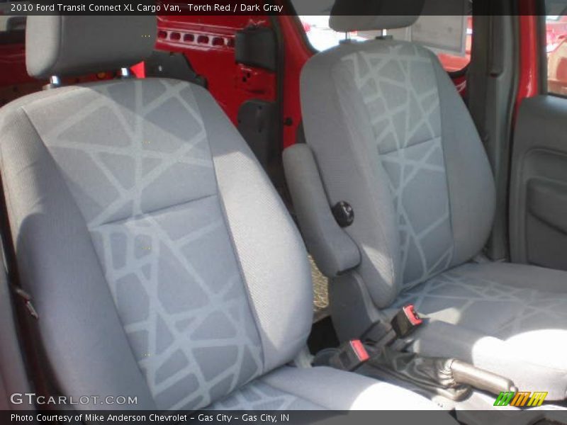 Torch Red / Dark Gray 2010 Ford Transit Connect XL Cargo Van