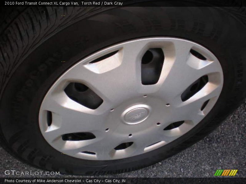 Torch Red / Dark Gray 2010 Ford Transit Connect XL Cargo Van