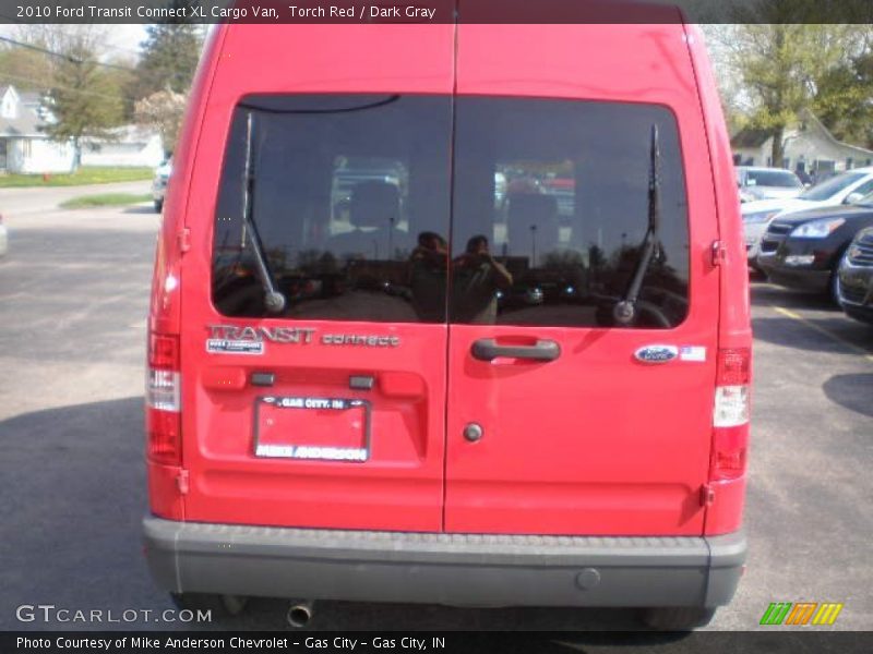 Torch Red / Dark Gray 2010 Ford Transit Connect XL Cargo Van