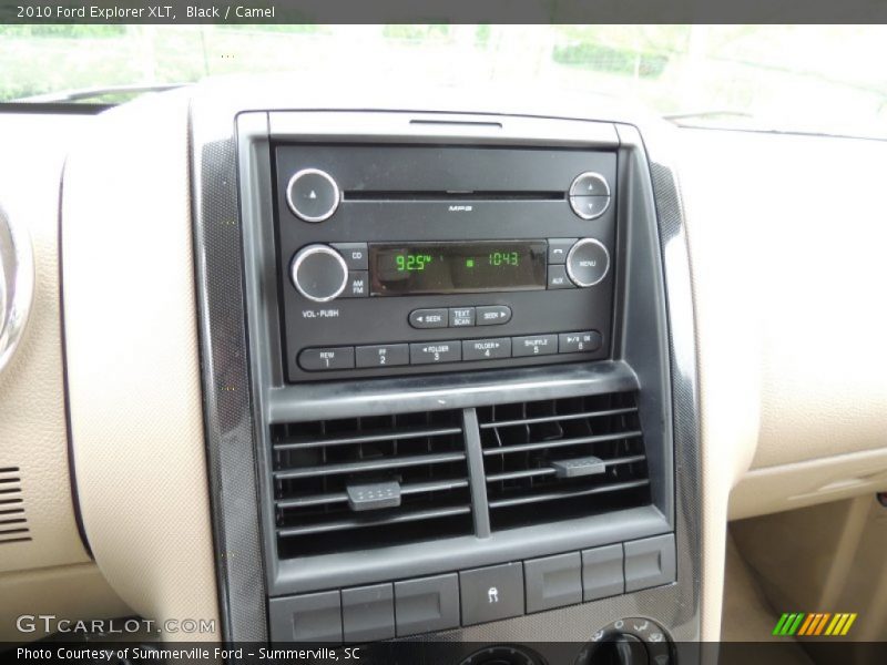 Controls of 2010 Explorer XLT