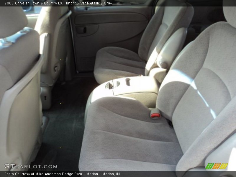 Bright Silver Metallic / Gray 2003 Chrysler Town & Country EX