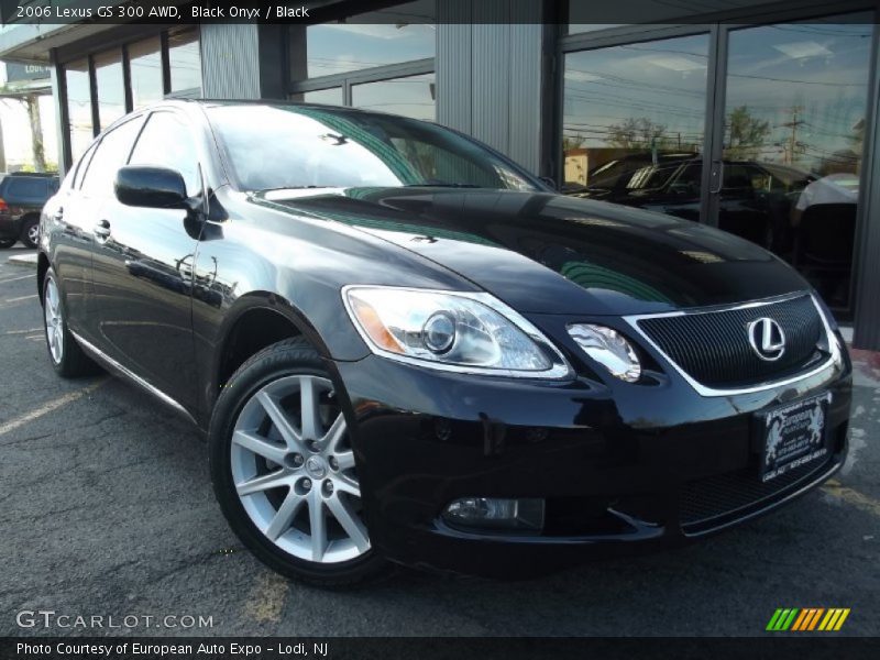 Black Onyx / Black 2006 Lexus GS 300 AWD