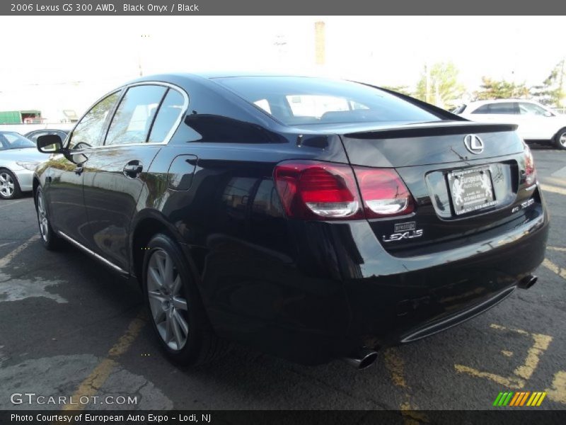 Black Onyx / Black 2006 Lexus GS 300 AWD