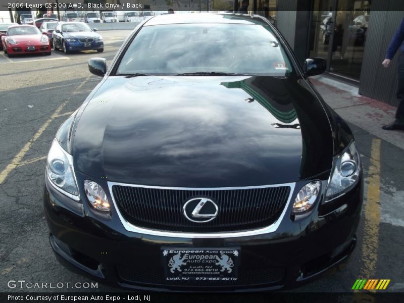 Black Onyx / Black 2006 Lexus GS 300 AWD