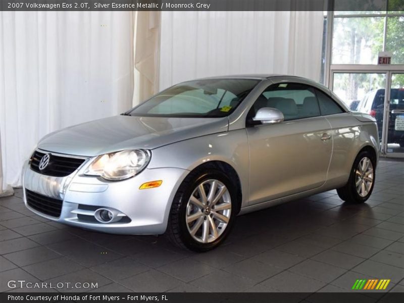 Silver Essence Metallic / Moonrock Grey 2007 Volkswagen Eos 2.0T