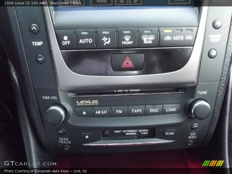 Black Onyx / Black 2006 Lexus GS 300 AWD