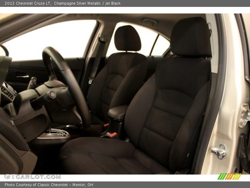 Champagne Silver Metallic / Jet Black 2013 Chevrolet Cruze LT