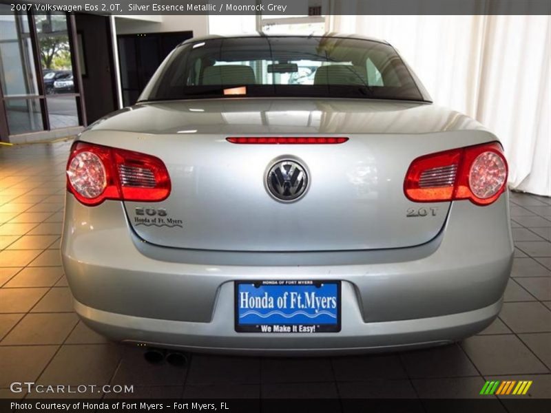 Silver Essence Metallic / Moonrock Grey 2007 Volkswagen Eos 2.0T