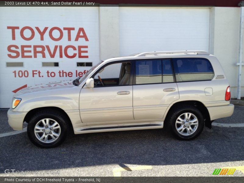 Sand Dollar Pearl / Ivory 2003 Lexus LX 470 4x4