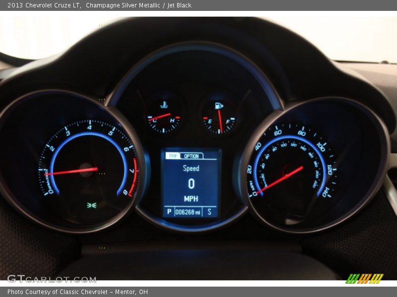 Champagne Silver Metallic / Jet Black 2013 Chevrolet Cruze LT