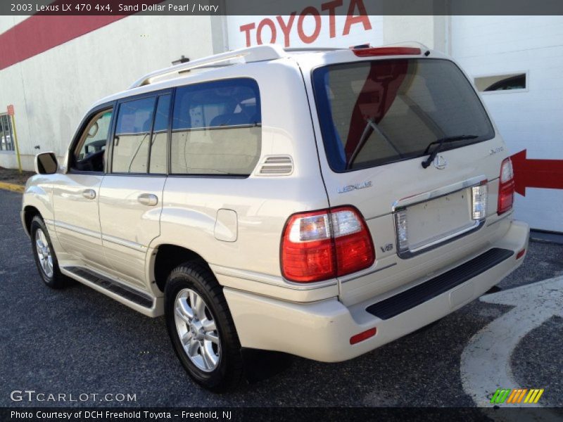 Sand Dollar Pearl / Ivory 2003 Lexus LX 470 4x4