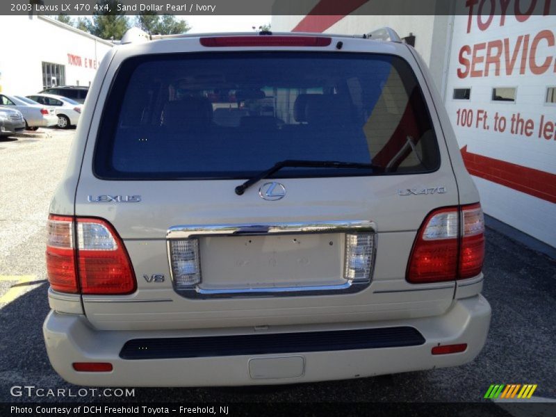 Sand Dollar Pearl / Ivory 2003 Lexus LX 470 4x4