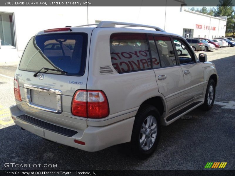 Sand Dollar Pearl / Ivory 2003 Lexus LX 470 4x4