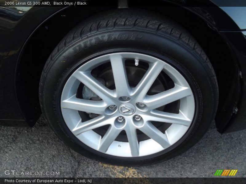 Black Onyx / Black 2006 Lexus GS 300 AWD