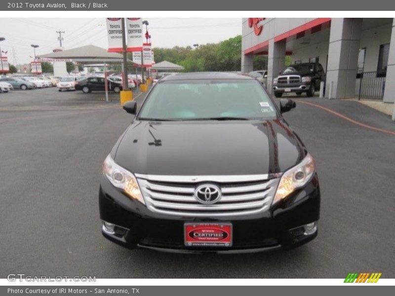 Black / Black 2012 Toyota Avalon