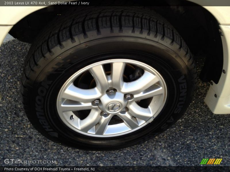 Sand Dollar Pearl / Ivory 2003 Lexus LX 470 4x4