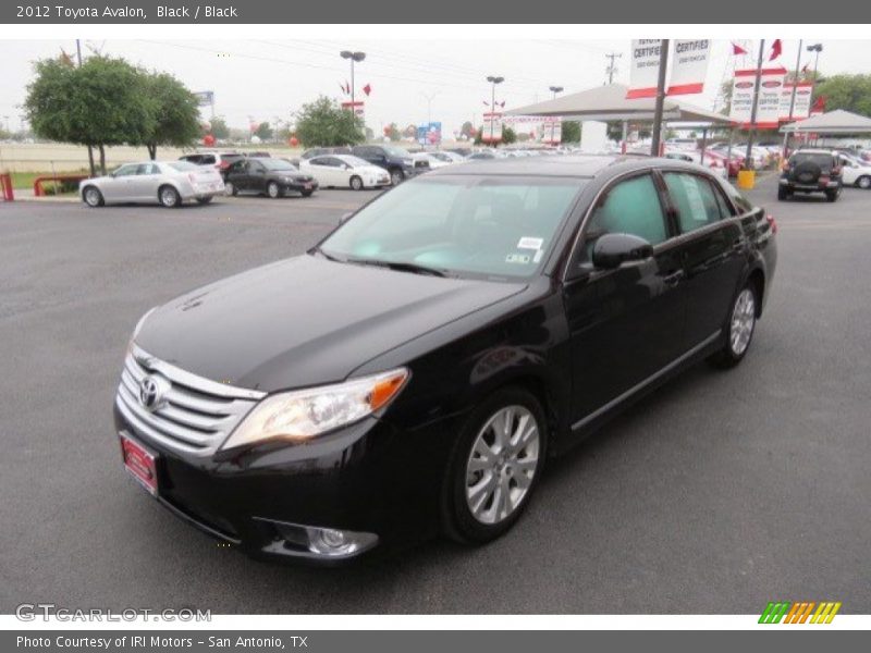 Black / Black 2012 Toyota Avalon
