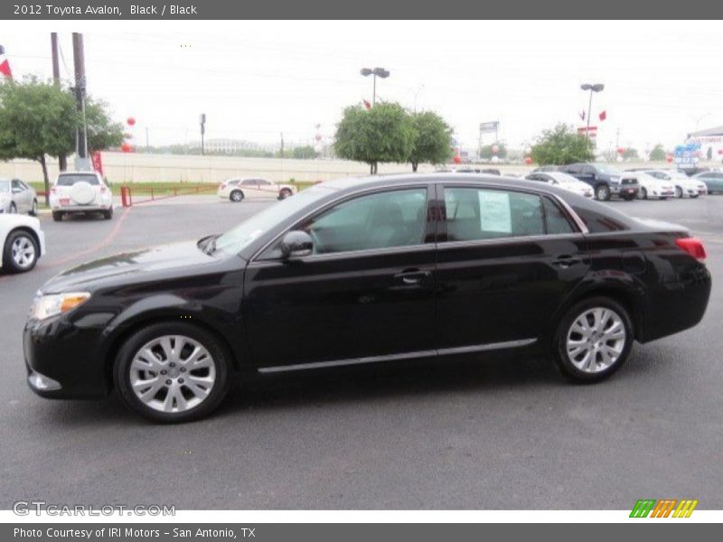 Black / Black 2012 Toyota Avalon