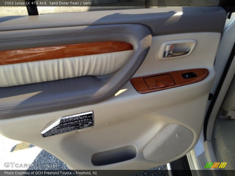 Sand Dollar Pearl / Ivory 2003 Lexus LX 470 4x4