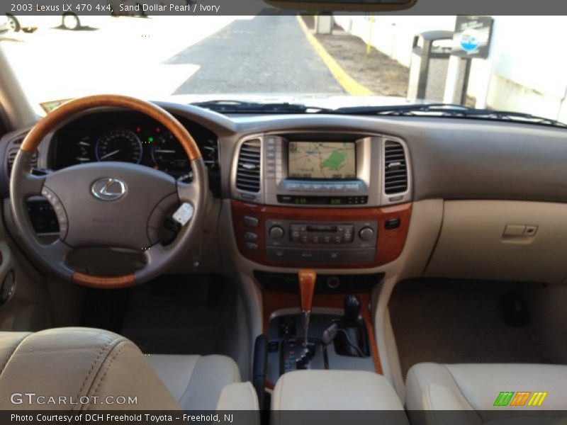 Dashboard of 2003 LX 470 4x4