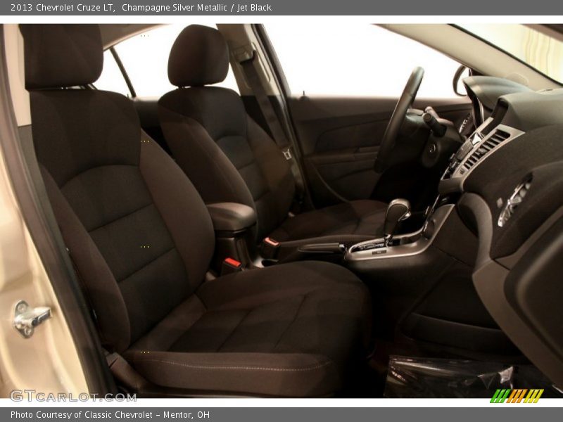 Champagne Silver Metallic / Jet Black 2013 Chevrolet Cruze LT