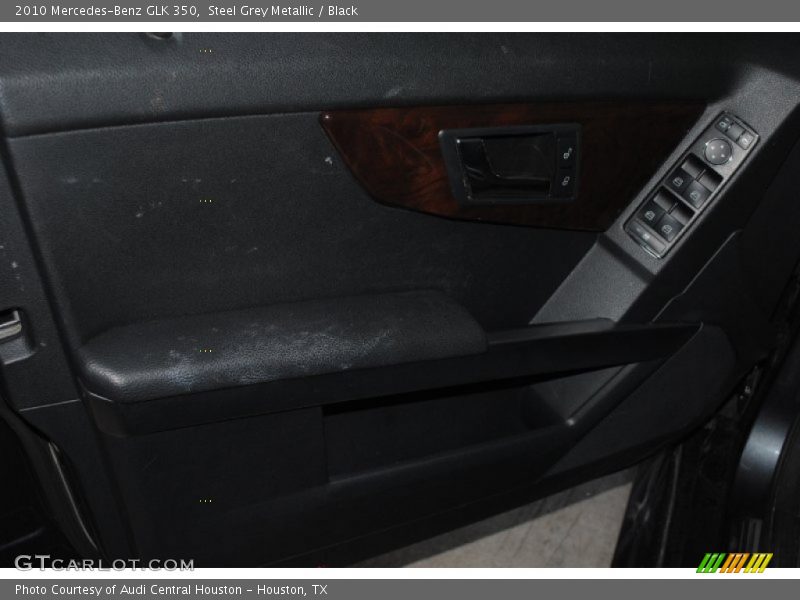 Steel Grey Metallic / Black 2010 Mercedes-Benz GLK 350
