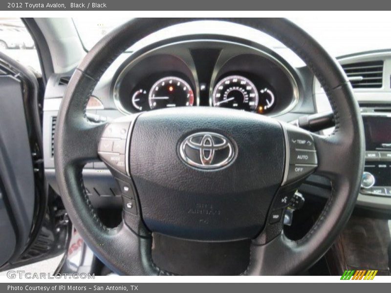 Black / Black 2012 Toyota Avalon