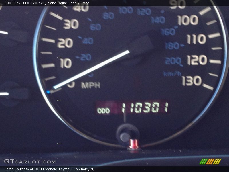 Sand Dollar Pearl / Ivory 2003 Lexus LX 470 4x4