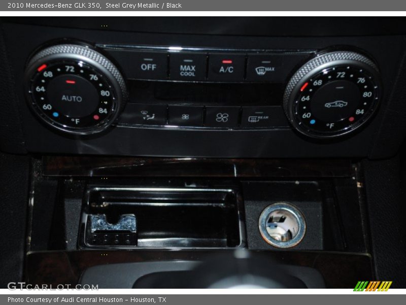 Steel Grey Metallic / Black 2010 Mercedes-Benz GLK 350