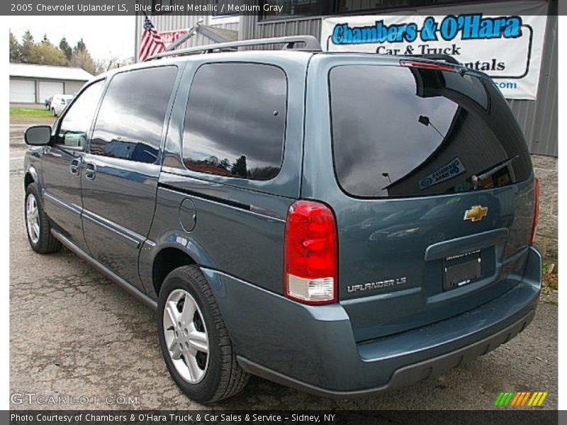 Blue Granite Metallic / Medium Gray 2005 Chevrolet Uplander LS