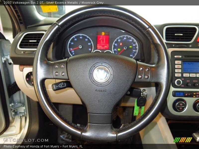 Silver Essence Metallic / Moonrock Grey 2007 Volkswagen Eos 2.0T