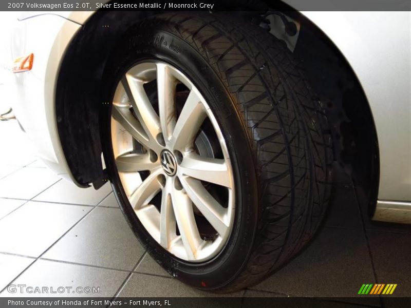 Silver Essence Metallic / Moonrock Grey 2007 Volkswagen Eos 2.0T