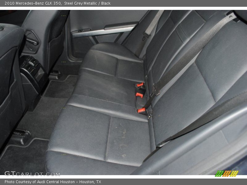Steel Grey Metallic / Black 2010 Mercedes-Benz GLK 350