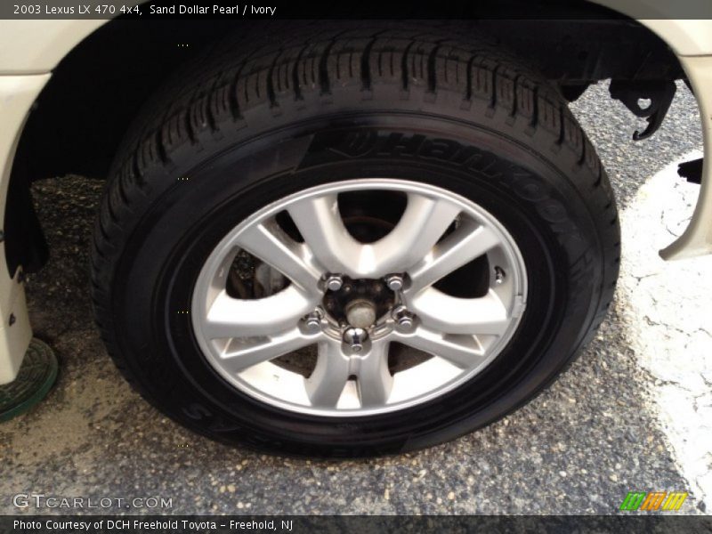  2003 LX 470 4x4 Wheel