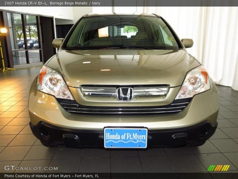 Borrego Beige Metallic / Ivory 2007 Honda CR-V EX-L
