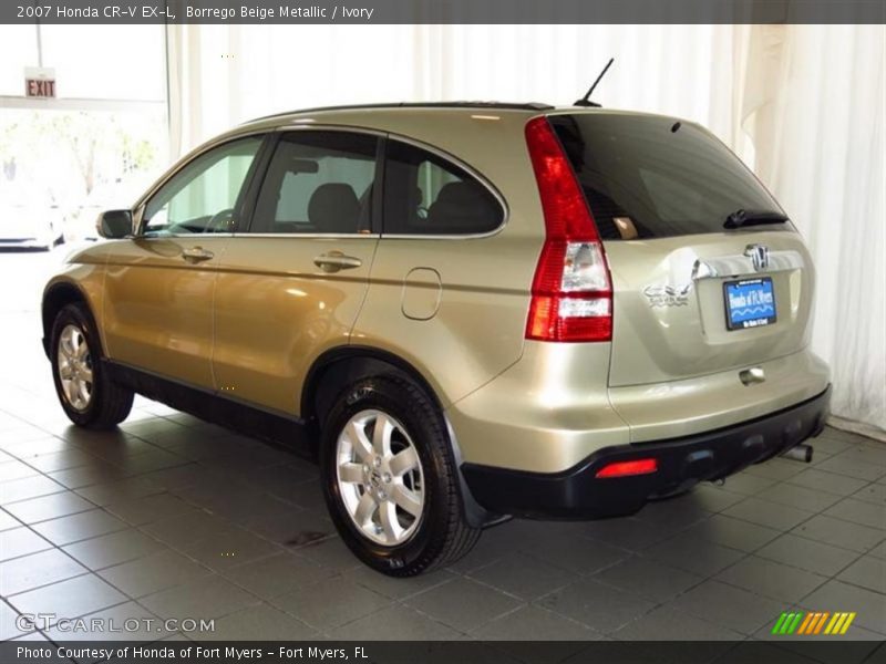 Borrego Beige Metallic / Ivory 2007 Honda CR-V EX-L